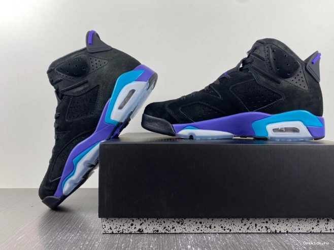 One Kick CT8529-004 Air 6 Aqua Jordan 0818
